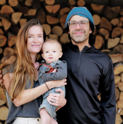 Photo of Lizzie, Jon, and Leo - Slipstream Farm